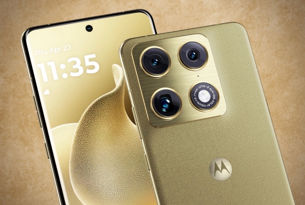 Render Motorola Signature. (X @evleaks via Notebookcheck)