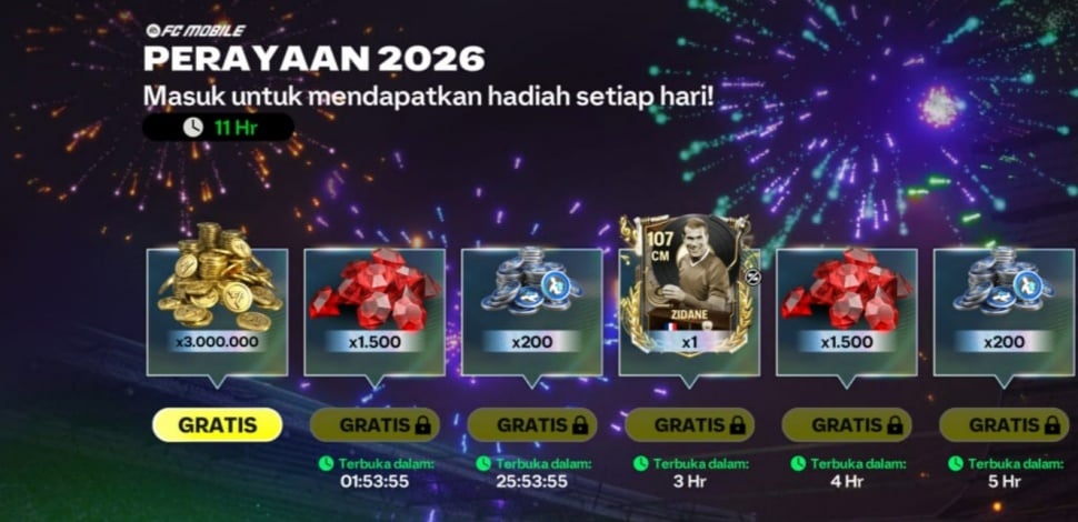Perayaan 2026 FC Mobile. (Suara.com/ Rezza Rachmanta)