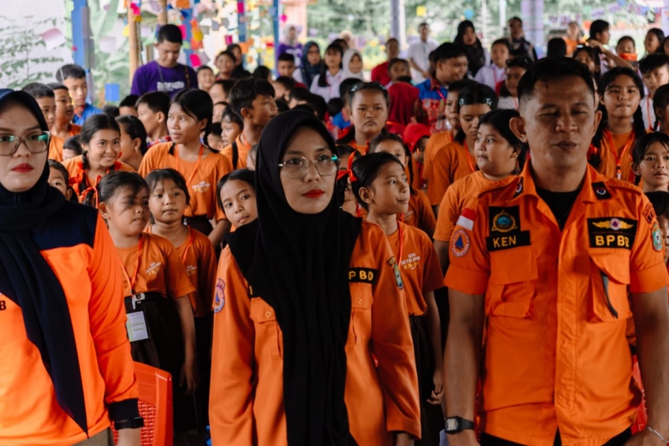 Dukungan psikososial untuk anak korban gempa Poso. (Dok. Istimewa)