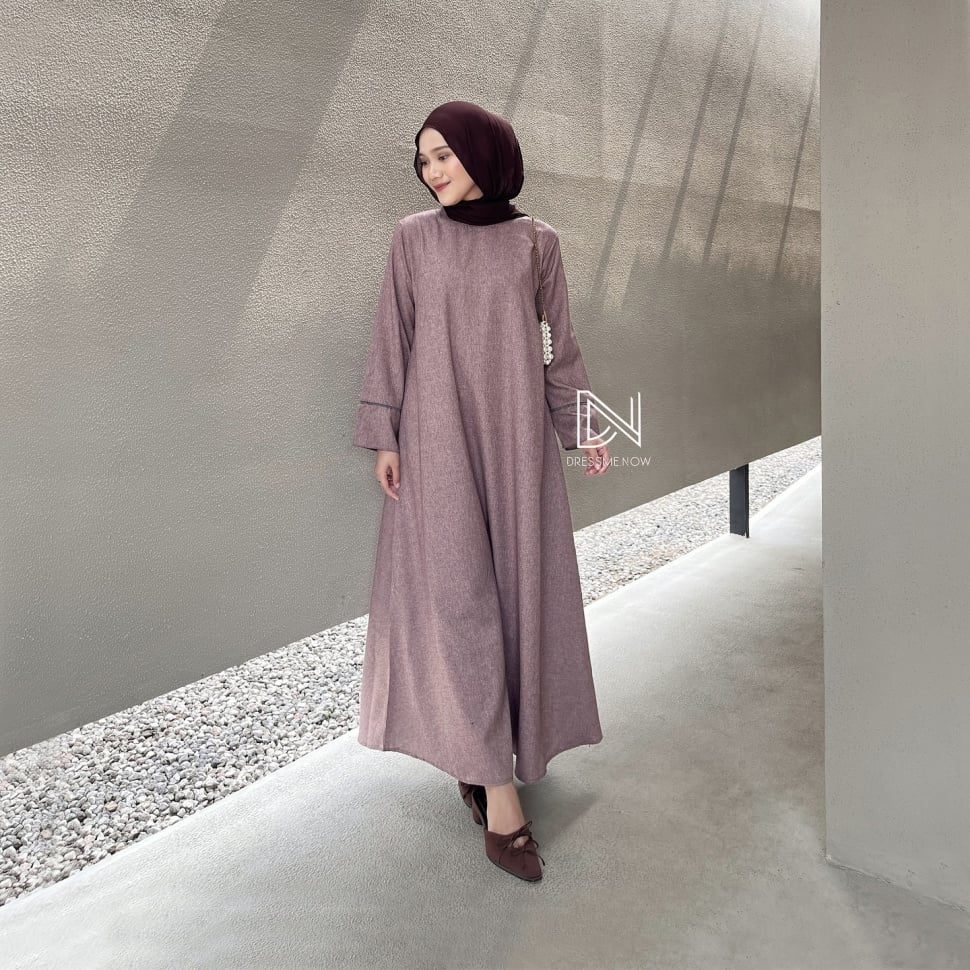Baju gamis Dress Me Now [Instagram/dressme.now]