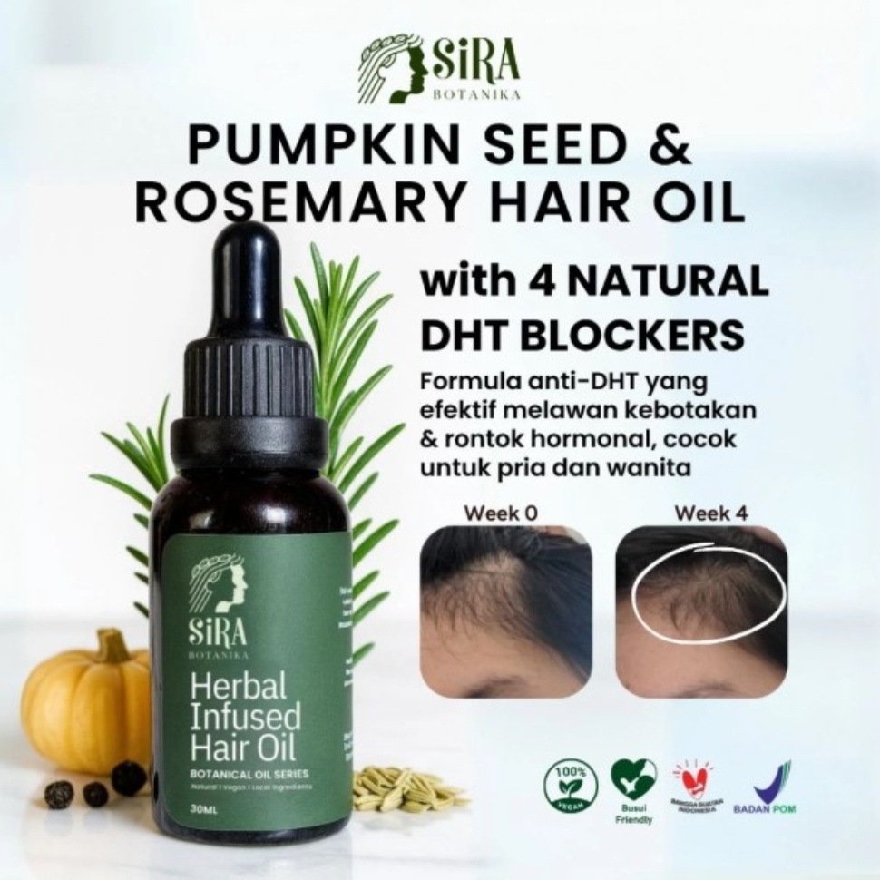 Sira Botanika Herbal Infused Hair Oil