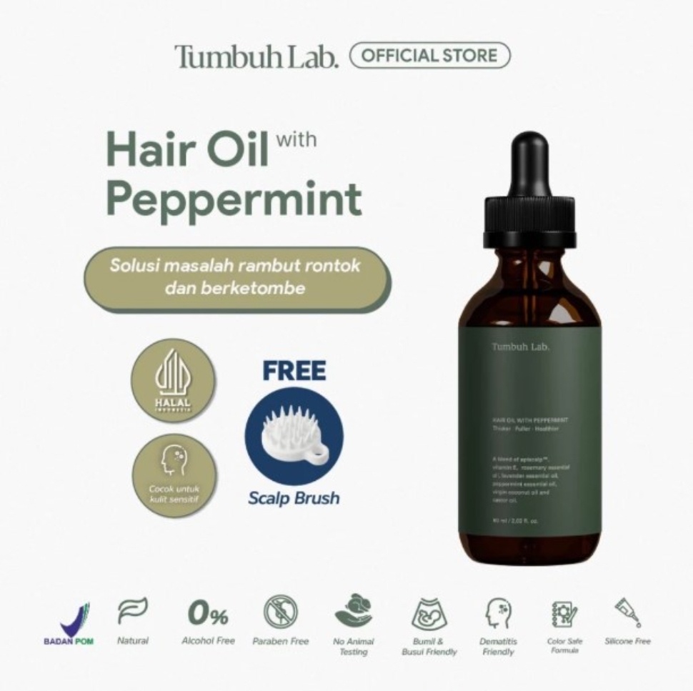 Tumbuh Lab Hair Oil Original