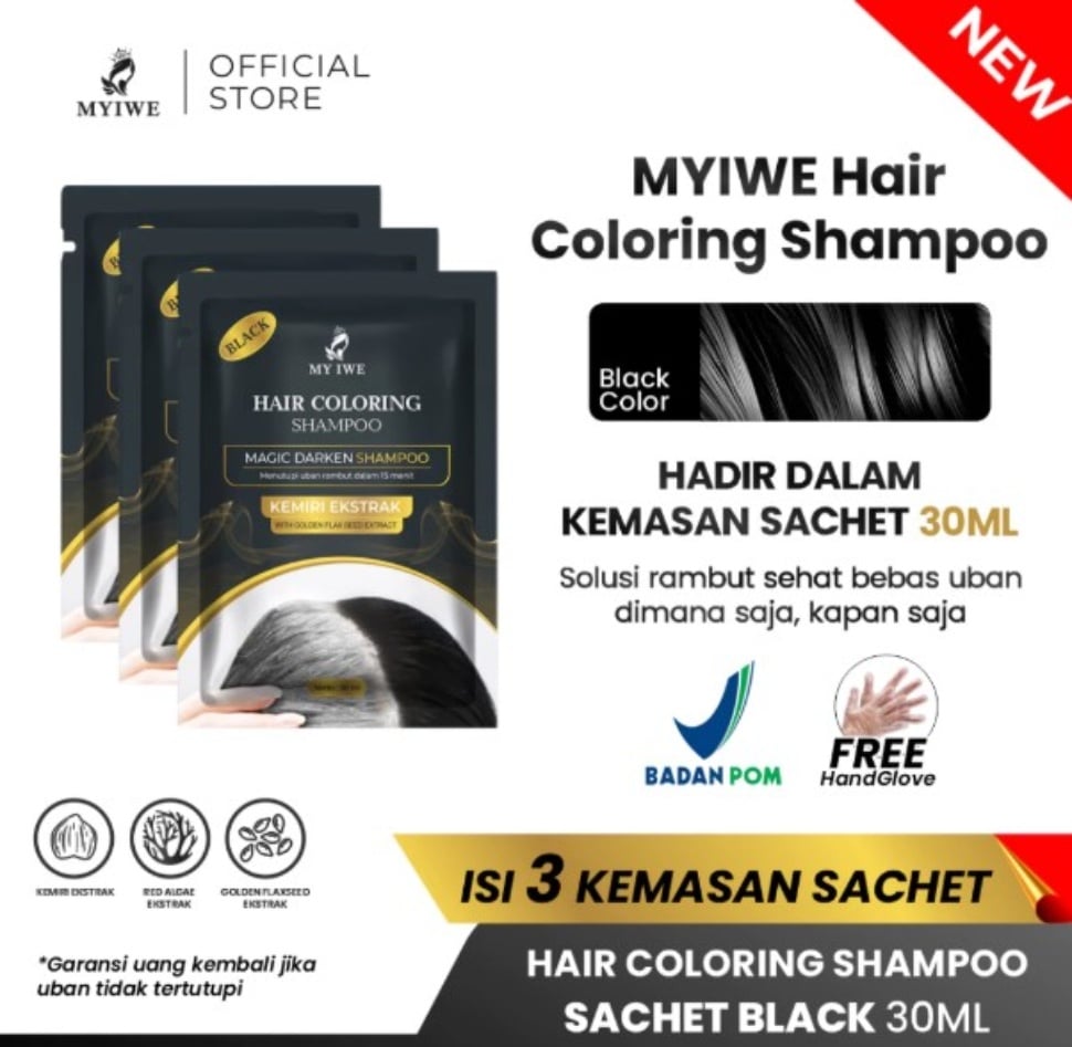 Myiwe Hair Coloring Shampoo