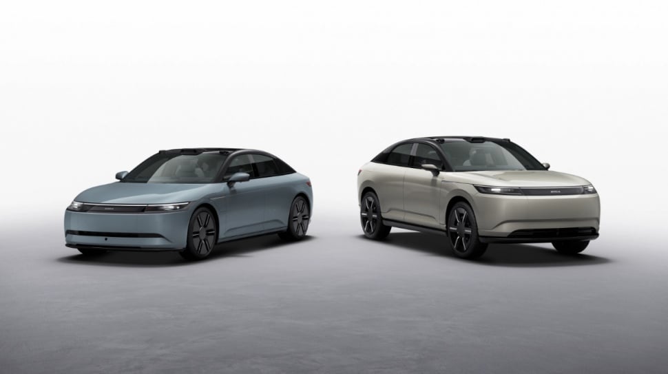 Afeela 1 dan Prototipe Afeela SUV 2026. (Sony, Honda)