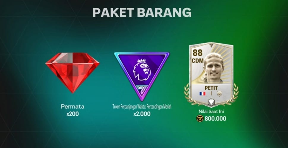 Hadiah FC Mobile. (ist)