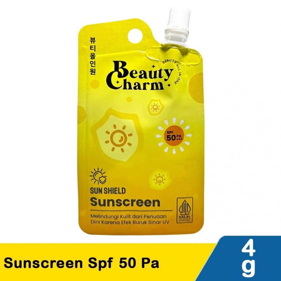 Sunscreen budget Rp30 ribuan. (Klikindomaret.com)