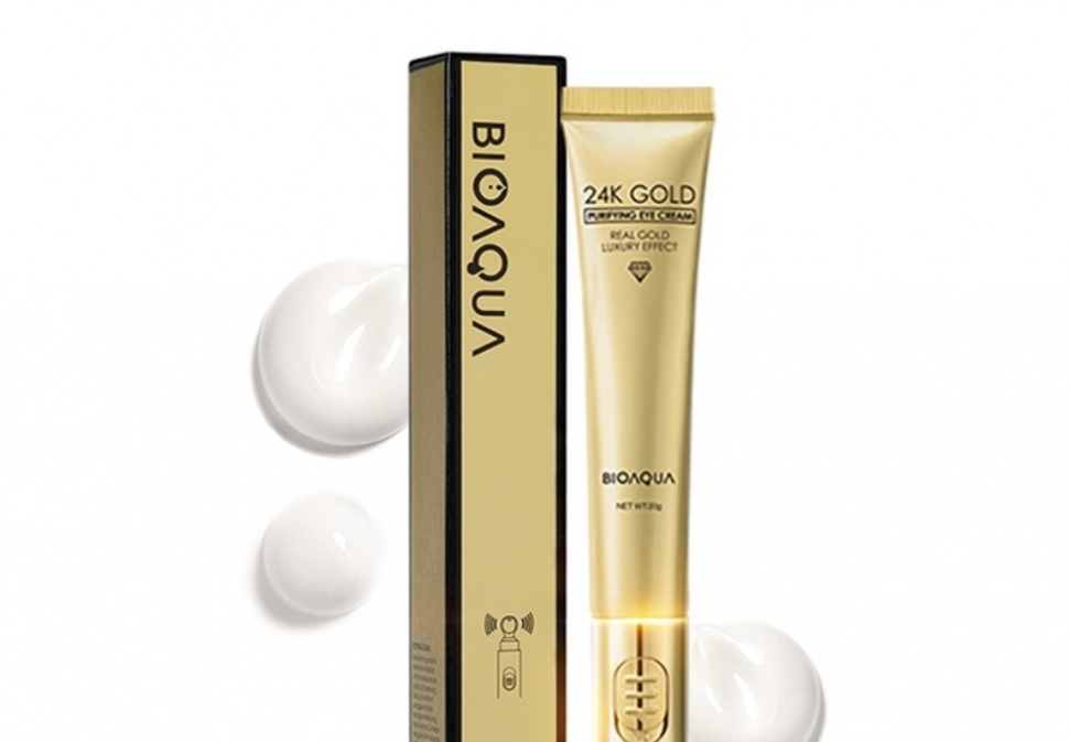Bioaqua 24K Gold Eye Cream.