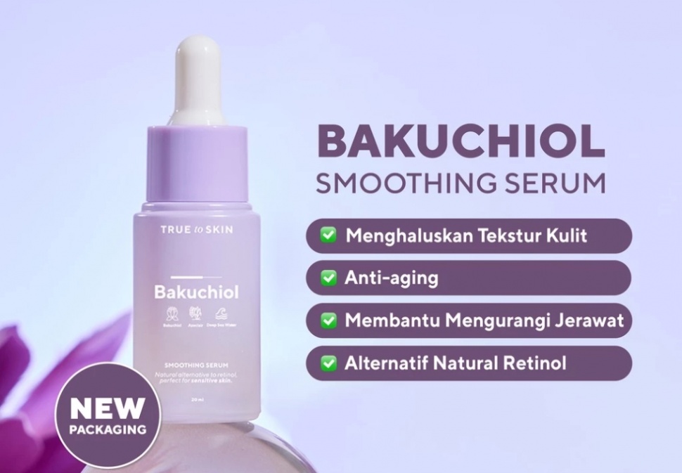 True To Skin Bakuchiol Serum. (Shopee)