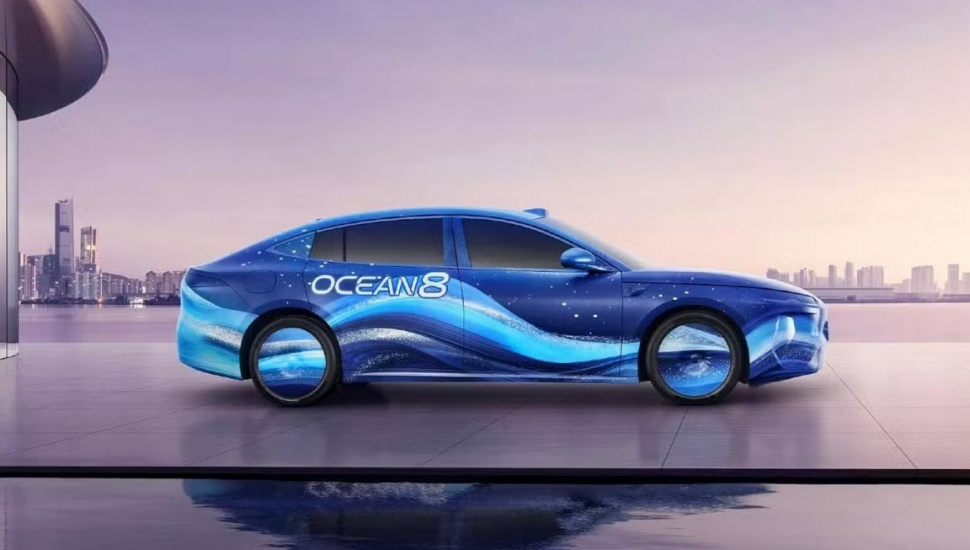 Sedan BYD Sealion 08. (BYD)