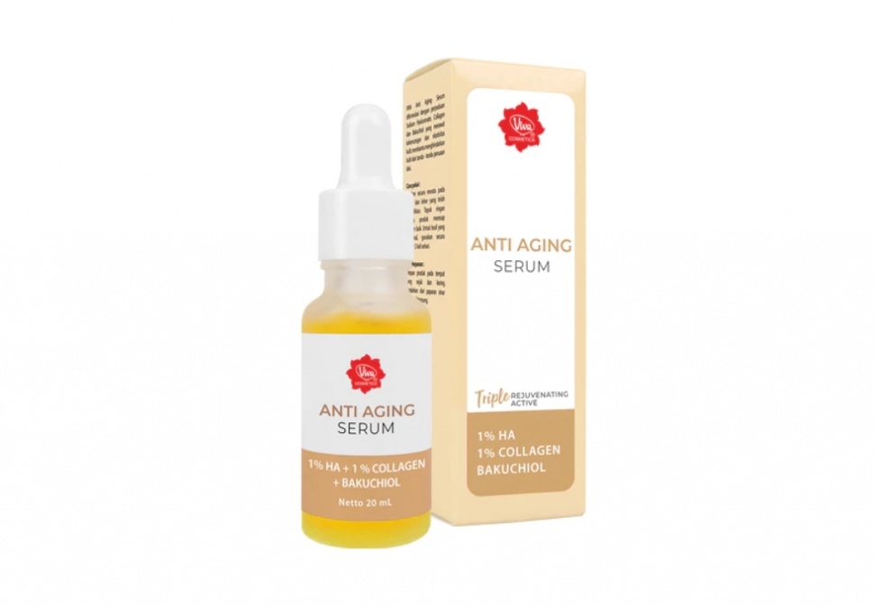  Viva Anti Aging Serum Bakuchiol. (Shopee)