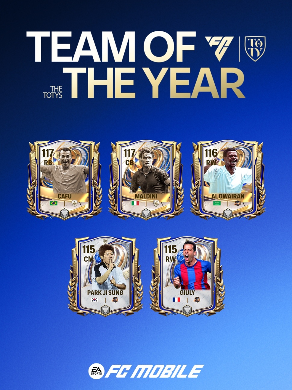 Team of The Year, The TOTYS (Instagram/easfcmobile)