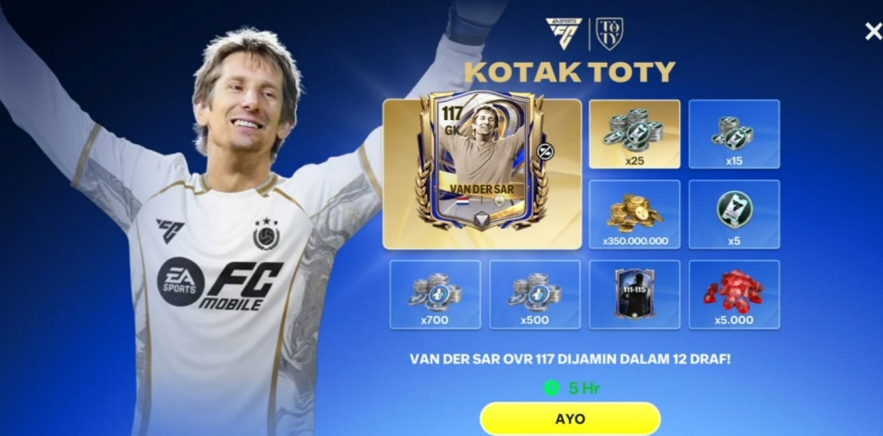 Kode TOTY. (ist)