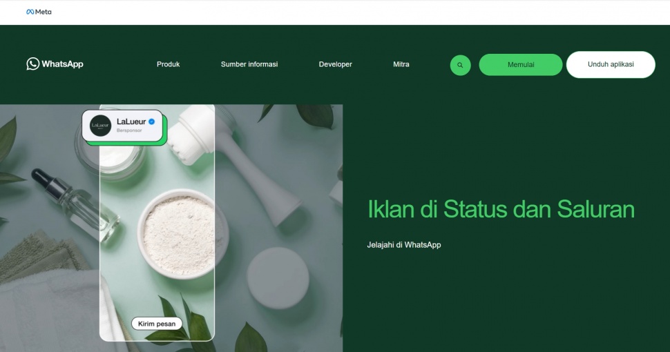 Whatsapp Business. (Meta)