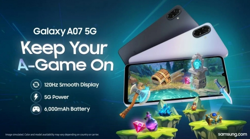 Samsung Galaxy A07 5G. (Samsung)