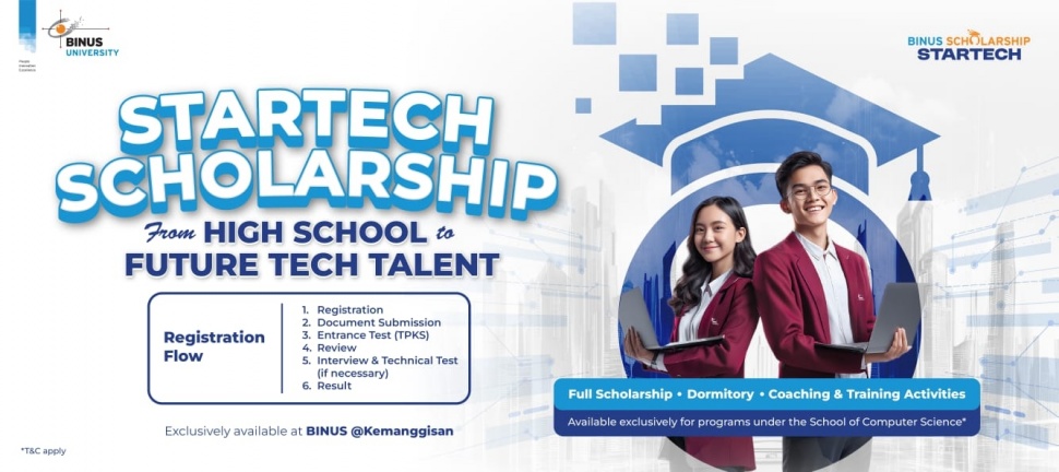 StarTech Scholarship. (dok. Binus University)