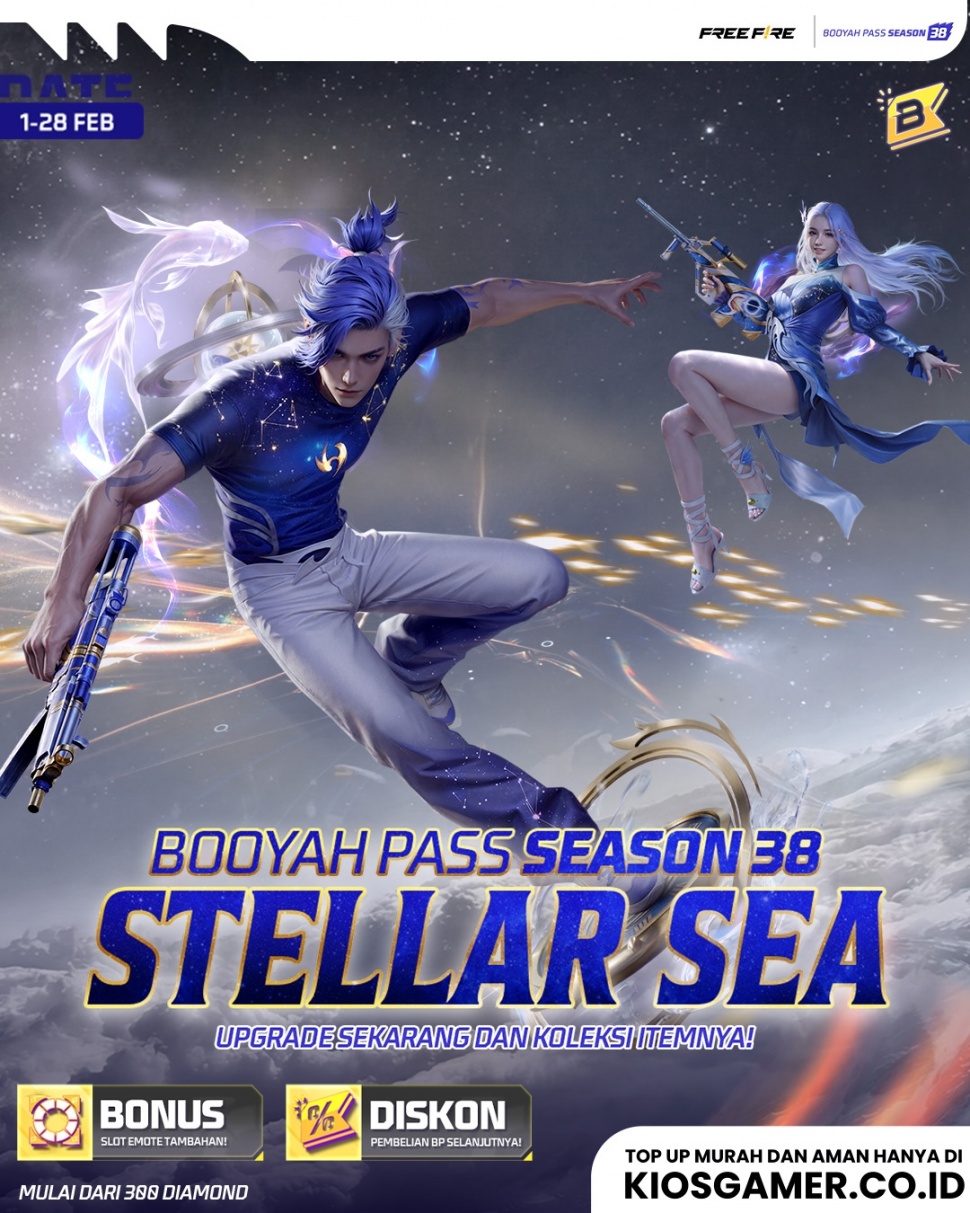 Booyah Pass Season 38 Stellar Sea (Instagram/freefirebgid)