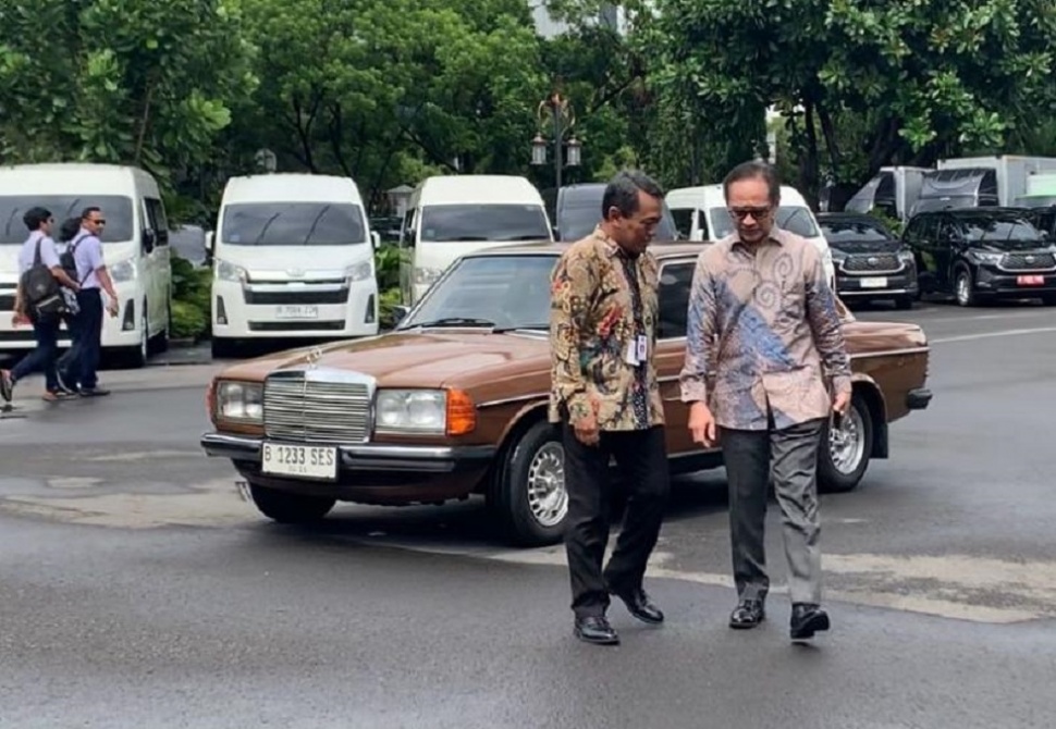 Menteri Luar Negeri periode 2009-2014, Marty Natalegawa. (Suara.com/Novian)