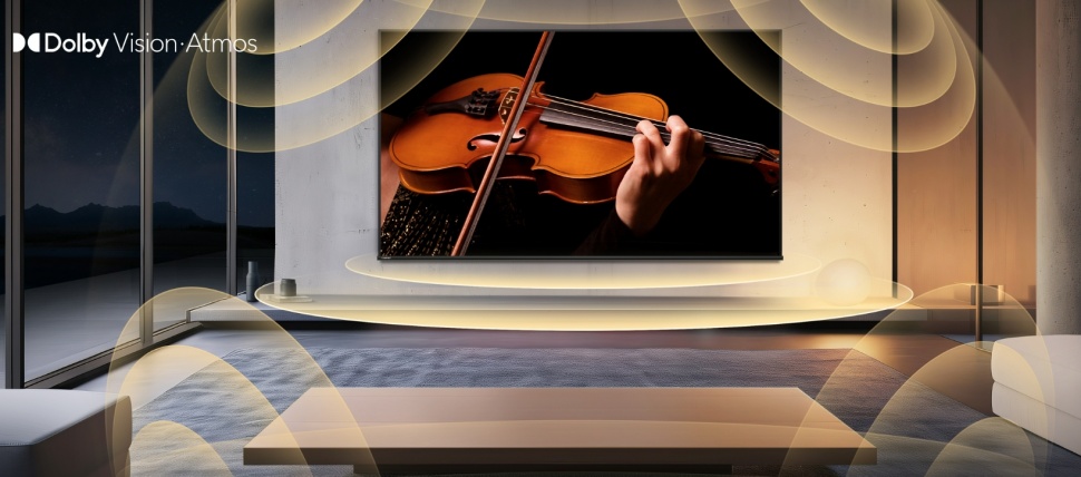 Ilustrasi smart TV Toshiba 50 inci. (Toshiba)