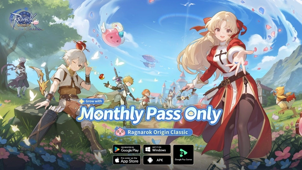 Gameplay Ragnarok Origin Classic memperlihatkan estetik MMORPG klasik dengan grafis kekinian