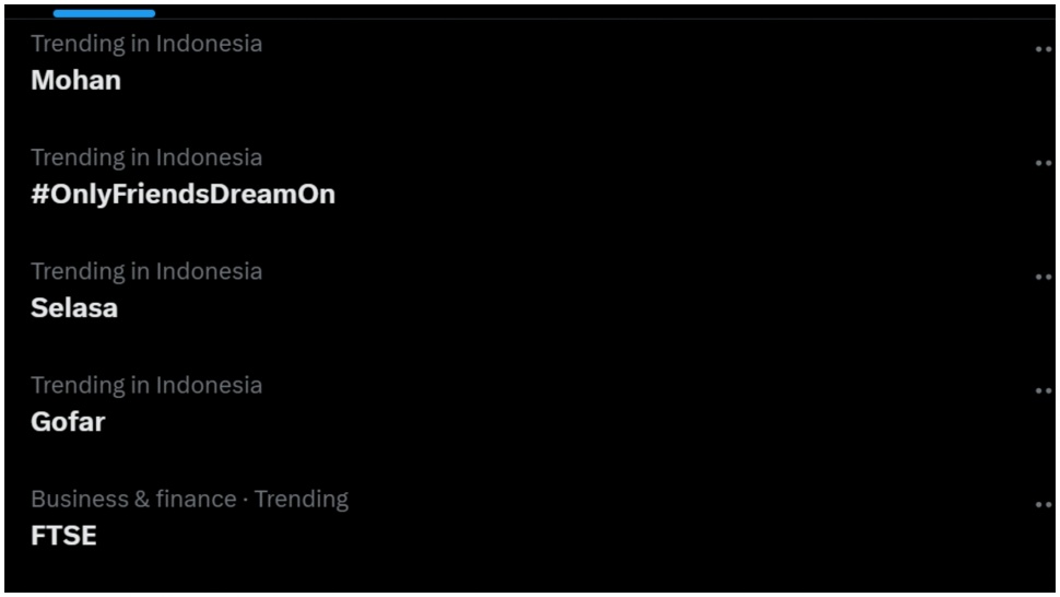 Mohan trending di X pada 9-10 Februari 2026. (ist)