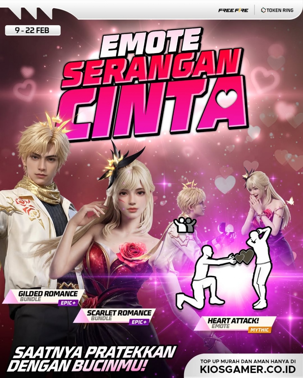 Emote Serangan Cinta (Instagram/freefirebgid)