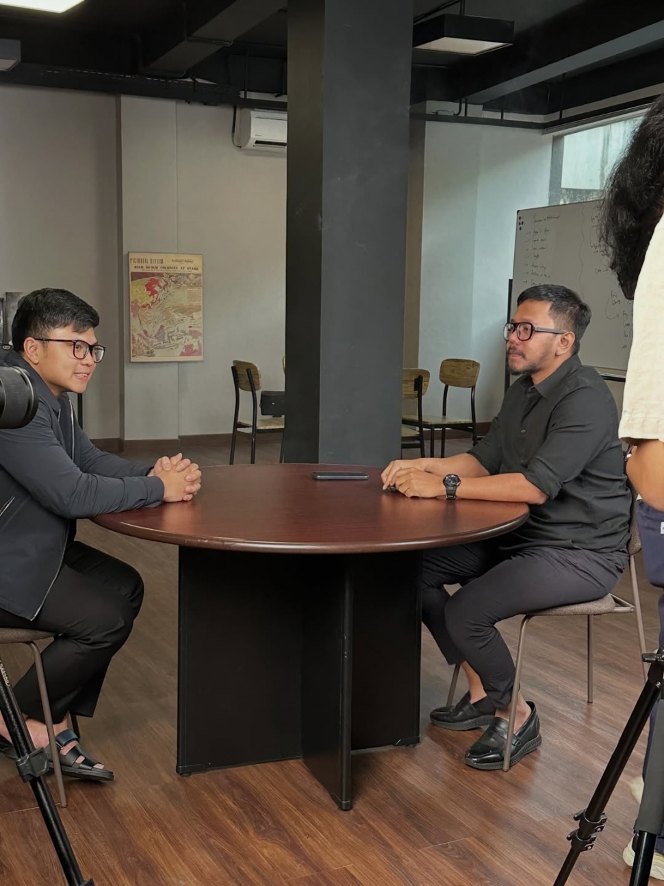 Bigmo dan Ferry Irwandi. (Instagram @bigmoskyy)