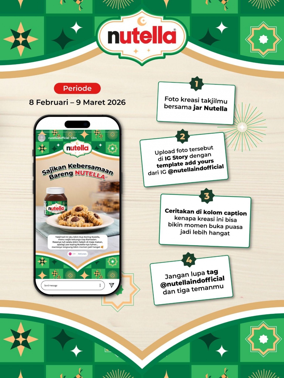 Flayer kontes lomba digital pembuatan takjil. (Dok: Ist)