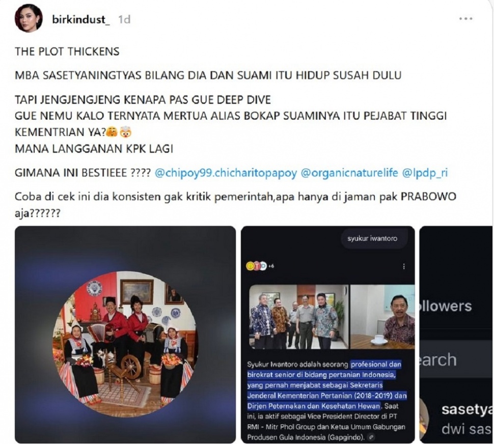 Seorang warganet mengungkap kalau ayah Arya Iwantoro penerima beasiswa LPDP seorang pejabat tinggi di kementerian. [Thread]