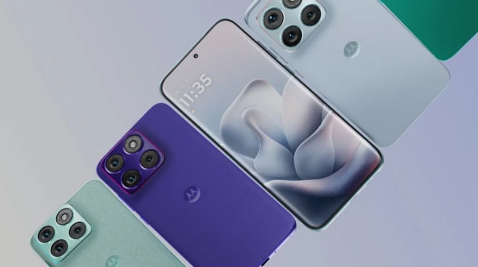 Varian warna Motorola Edge 70 Fusion. (X @evleaks)