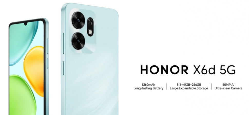Spesifikasi Honor X6d 5G. (Honor)