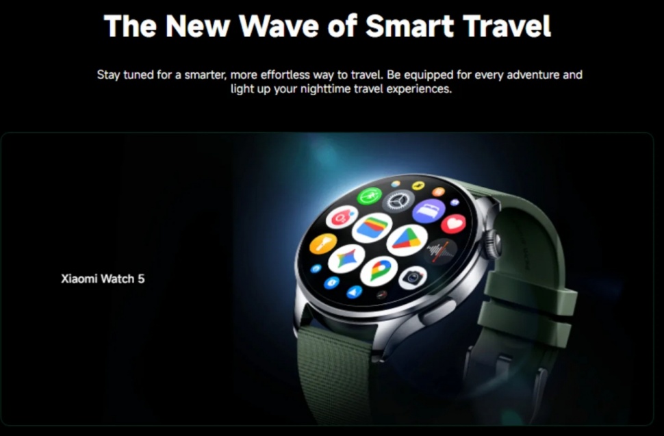 Poster Xiaomi Watch 5. (Xiaomi)