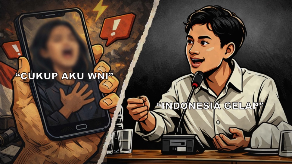 "Cukup Aku WNI", Saat Pesimisme Kolektif Jadi Bahasa Generasi