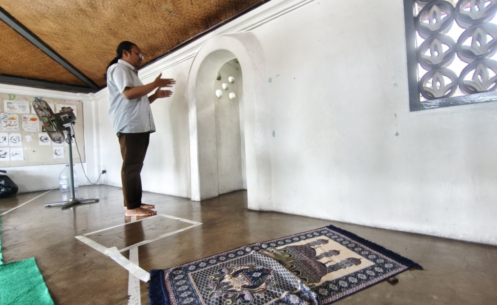 Langgar Kidul atau Langgar Kiai Haji Ahmad Dahlan di kawasan Kampung Kauman, Yogyakarta, Jumat (27/2/2026). [Suara.com/Hiskia] 