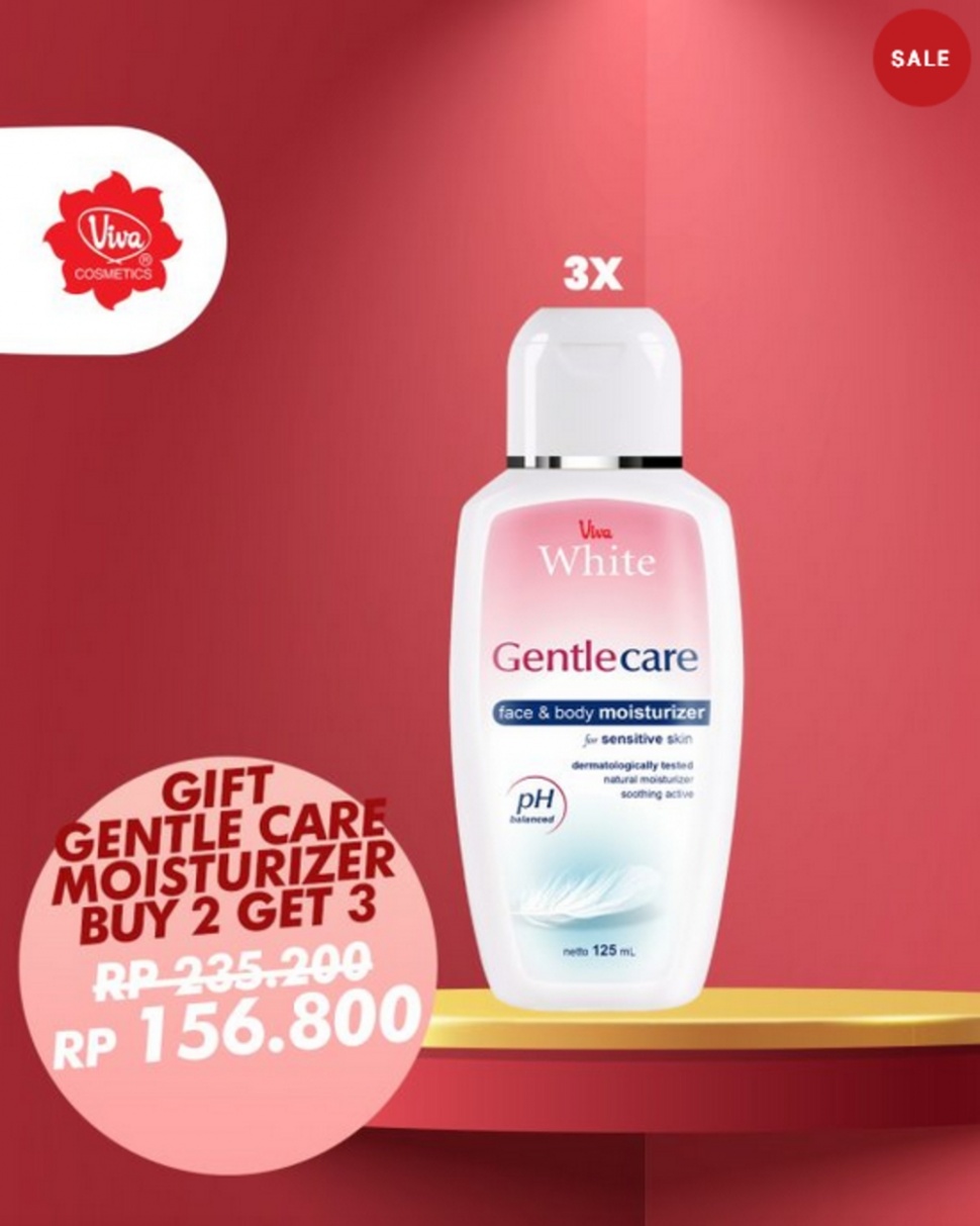 DAILY Gentle Care Moisturizer 2 get 3