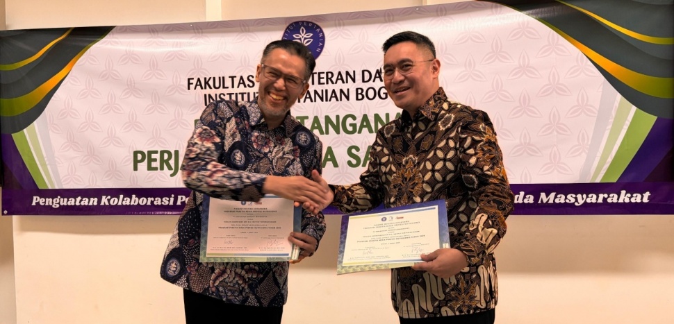 kerja sama antara Danone Indonesia dan IPB University terkait program praktik kerja profesi gizi (dok. Danone)