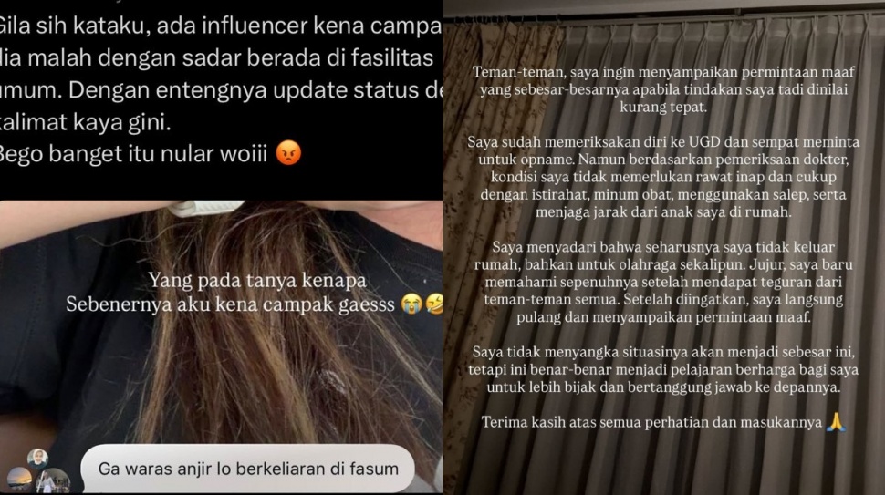 Selebgram Ruce Nuenda ramai jadi perbincangan di X