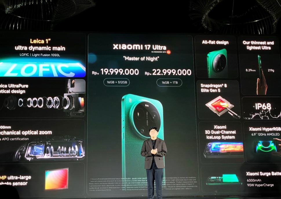 Xiaomi 17 Ultra dengan kamera Leica triple lensa dan sensor besar untuk fotografi mobile kelas profesional