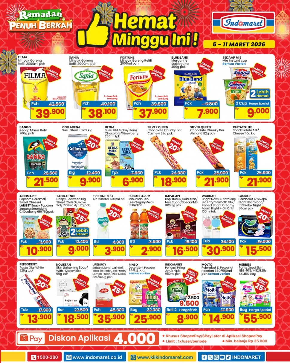 Promo Indomaret Hemat Minggu Ini (Instagram/indomaret)
