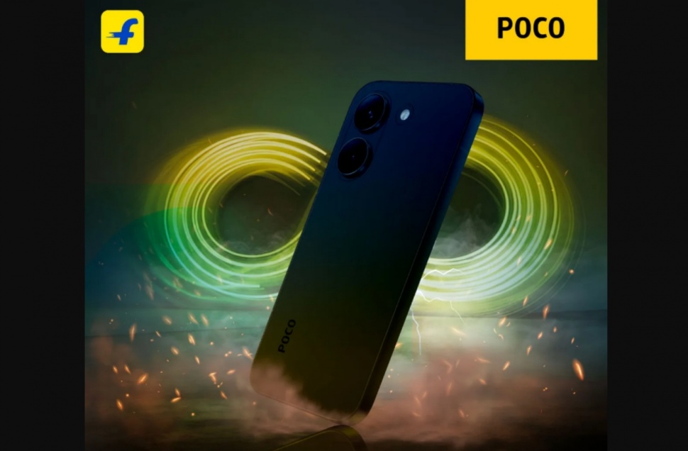 Teaser POCO X8 Pro. (Flipkart)