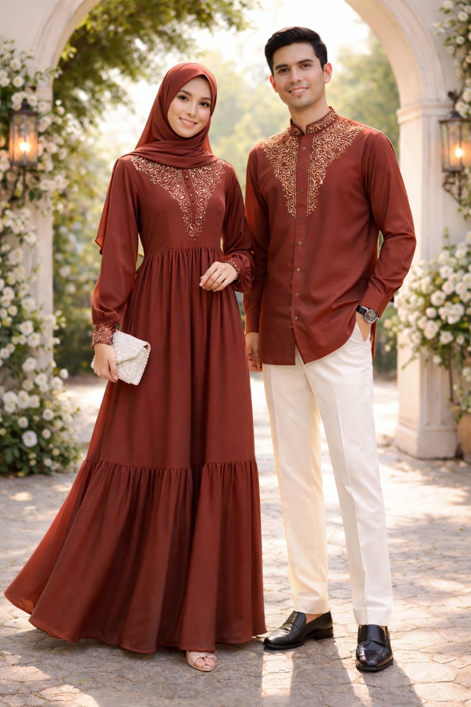 Ilustrasi warna baju lebaran 2026 [ChatGPT]