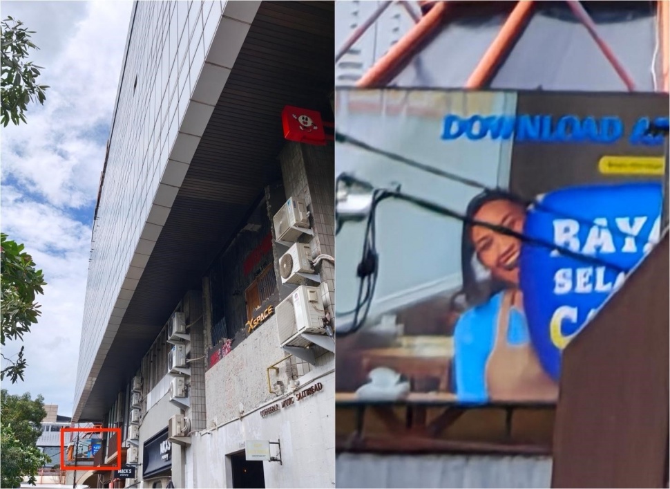 Contoh hasil cropping 100% dari foto 200MP