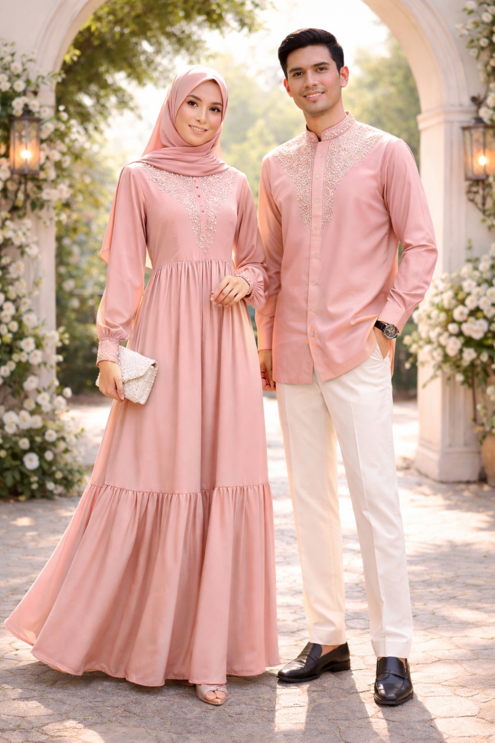 Ilustrasi warna baju lebaran 2026 [ChatGPT]