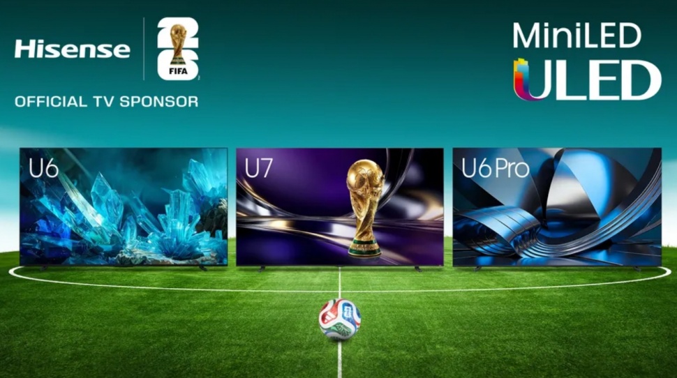 Smart TV Hisense U6 dan U7 2026 series. (Hisense)