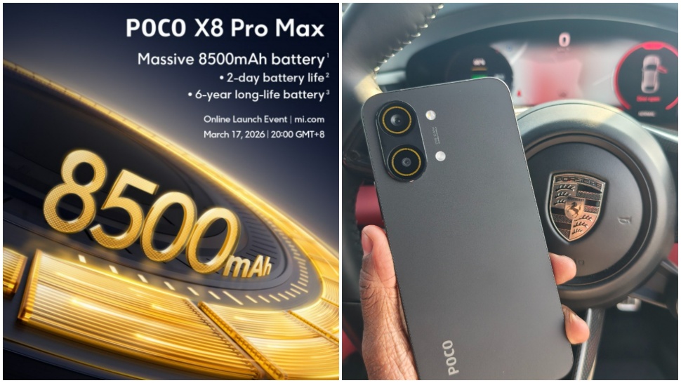 Penampakan POCO X8 Pro Max. (POCO, X/ @ZionsAnvin)