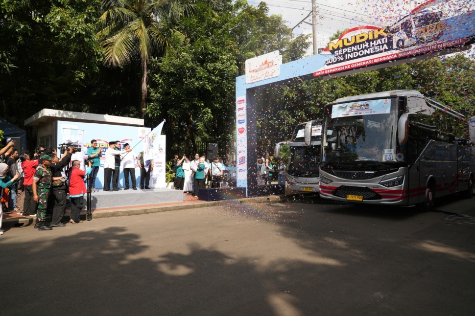 Ilustrasi mudik gratis. (dok. Tempo Scan)