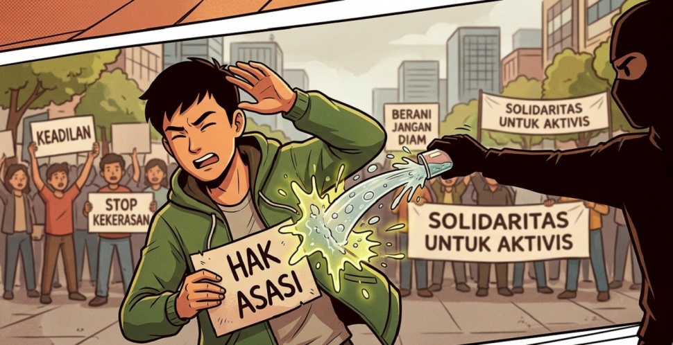 4 Prajurit BAIS Tersangka Penyiram Air Keras ke Aktivis Kontras, Apa Motifnya?