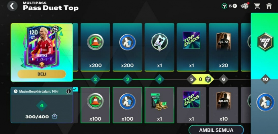 Bug Pass Duet Top. (Suara.com/ Rezza Rachmanta)