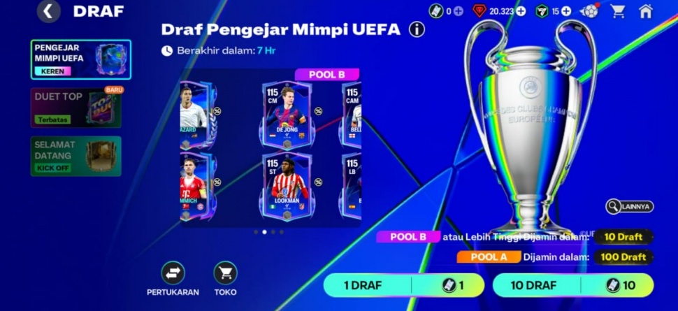 Event Chase The Dream FC Mobile. (Suara.com/ Rezza Rachmanta)