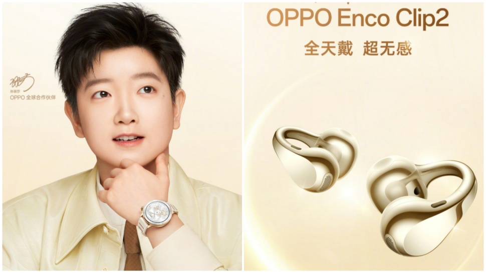 Oppo Watch X3 Mini dan Oppo Enco Clip 2. (Oppo)