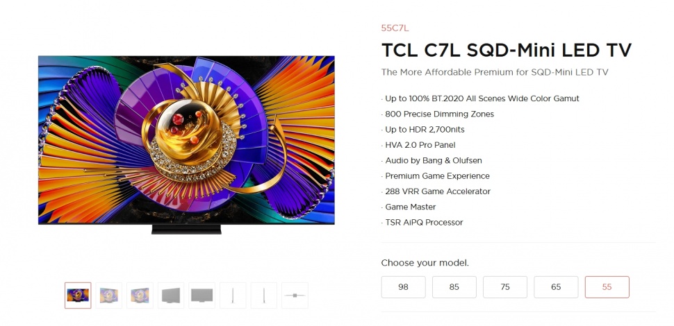 TCL C7L. (TCL Global)